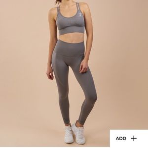 Gymshark grey seamless leggings